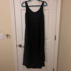 BCBGeneration Black High Lo Hem Dress | Sz S